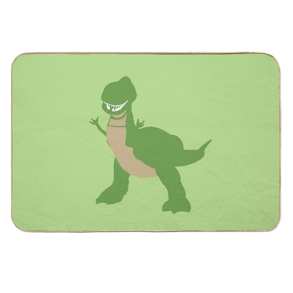 Happy Dinosaur  Versatile Bath Mat