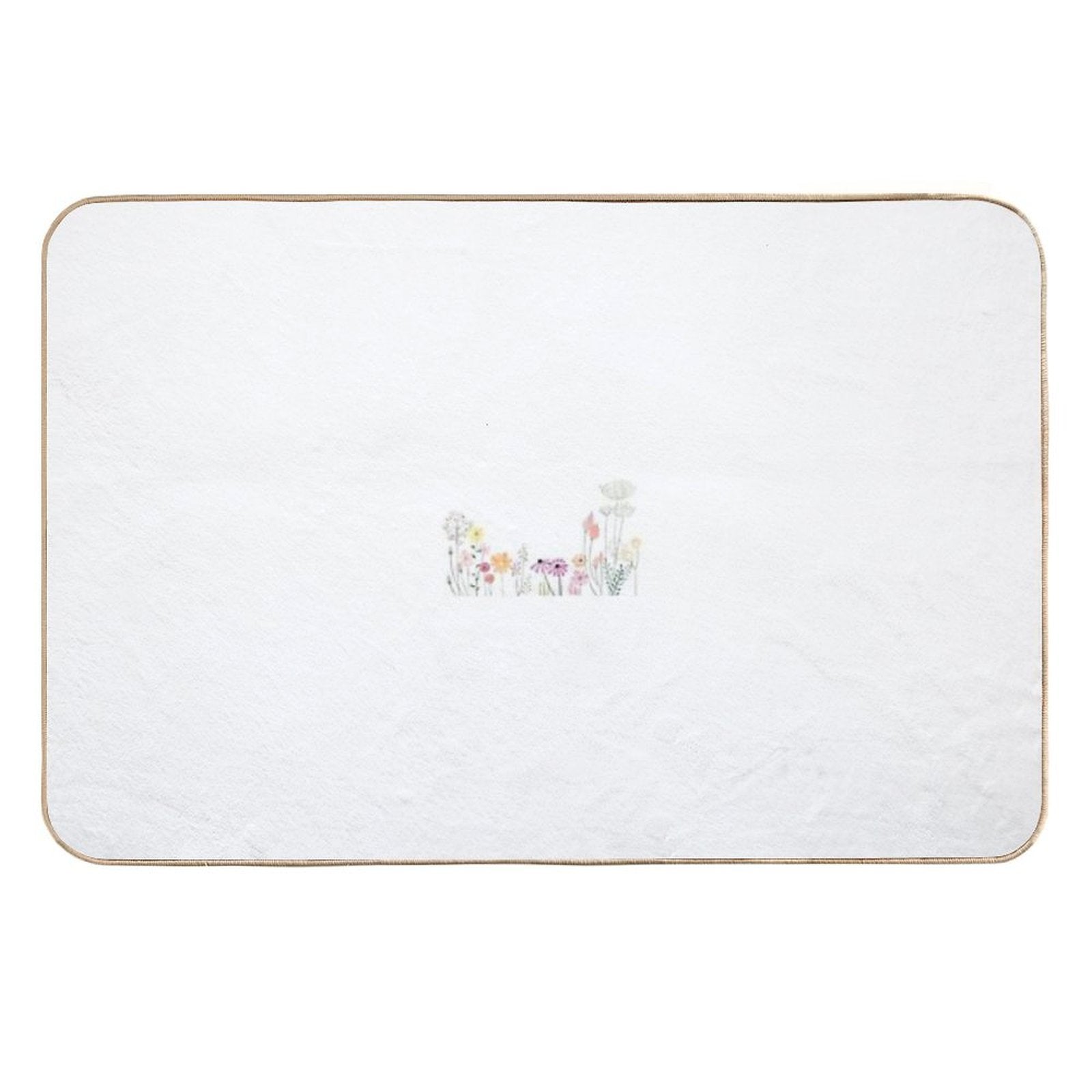 Wildflowers  Non-Slip Bath Mat
