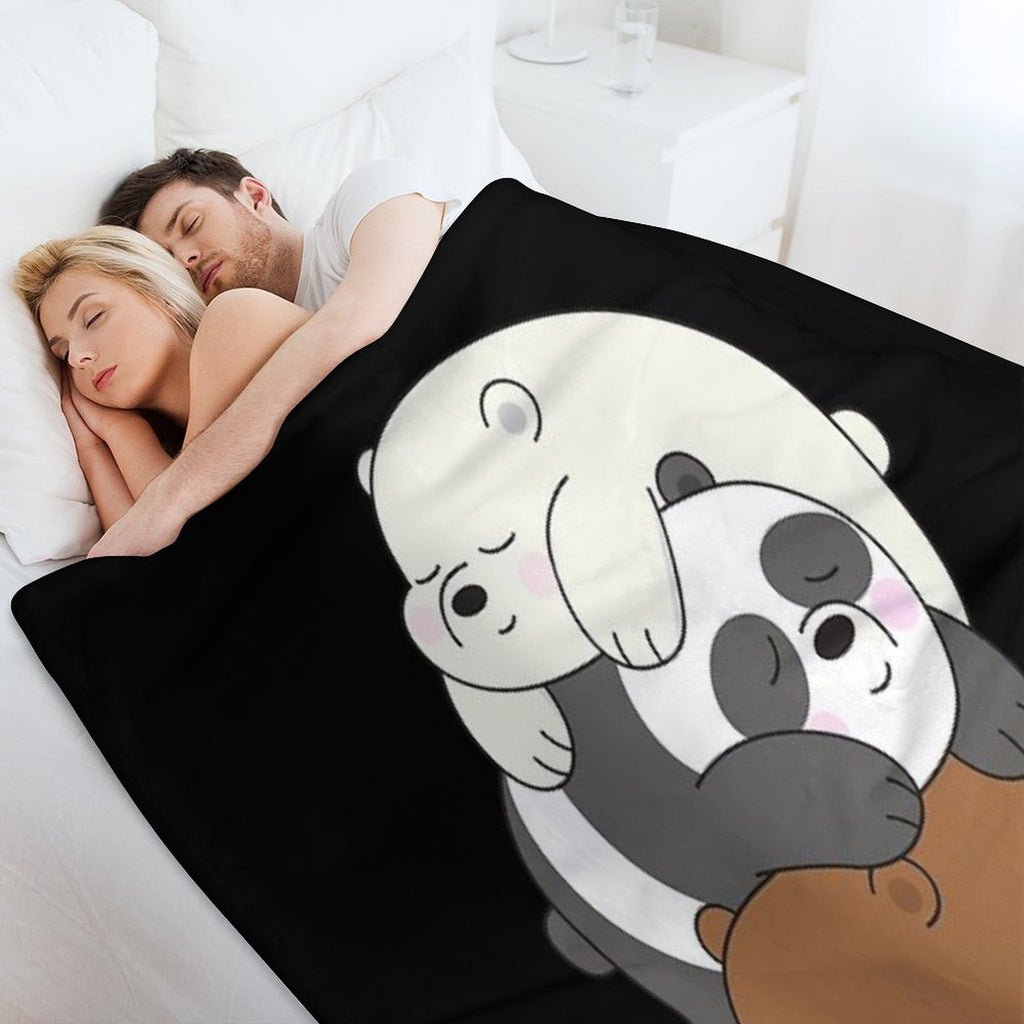 We Bare Bears Multi-functional Throw Blanket