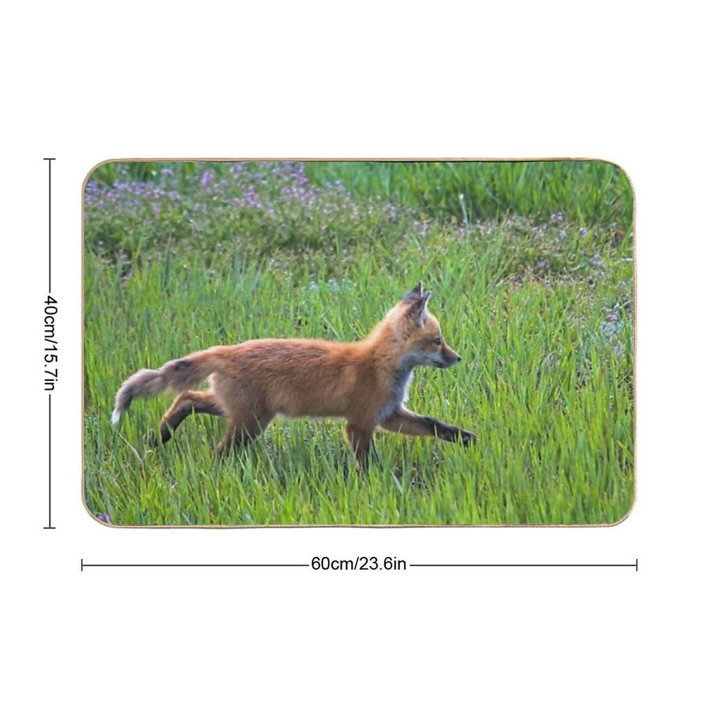 Fox Trot Durable Bath Mat