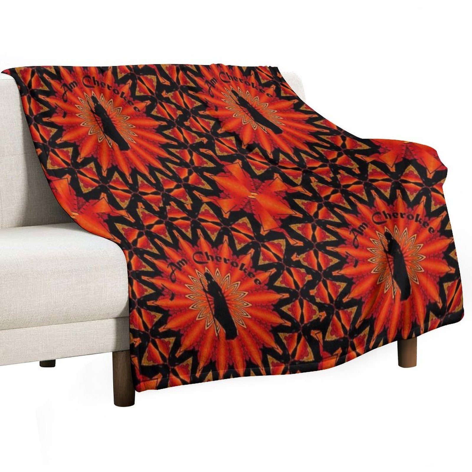 Cherokee Easy Care Throw Blanket