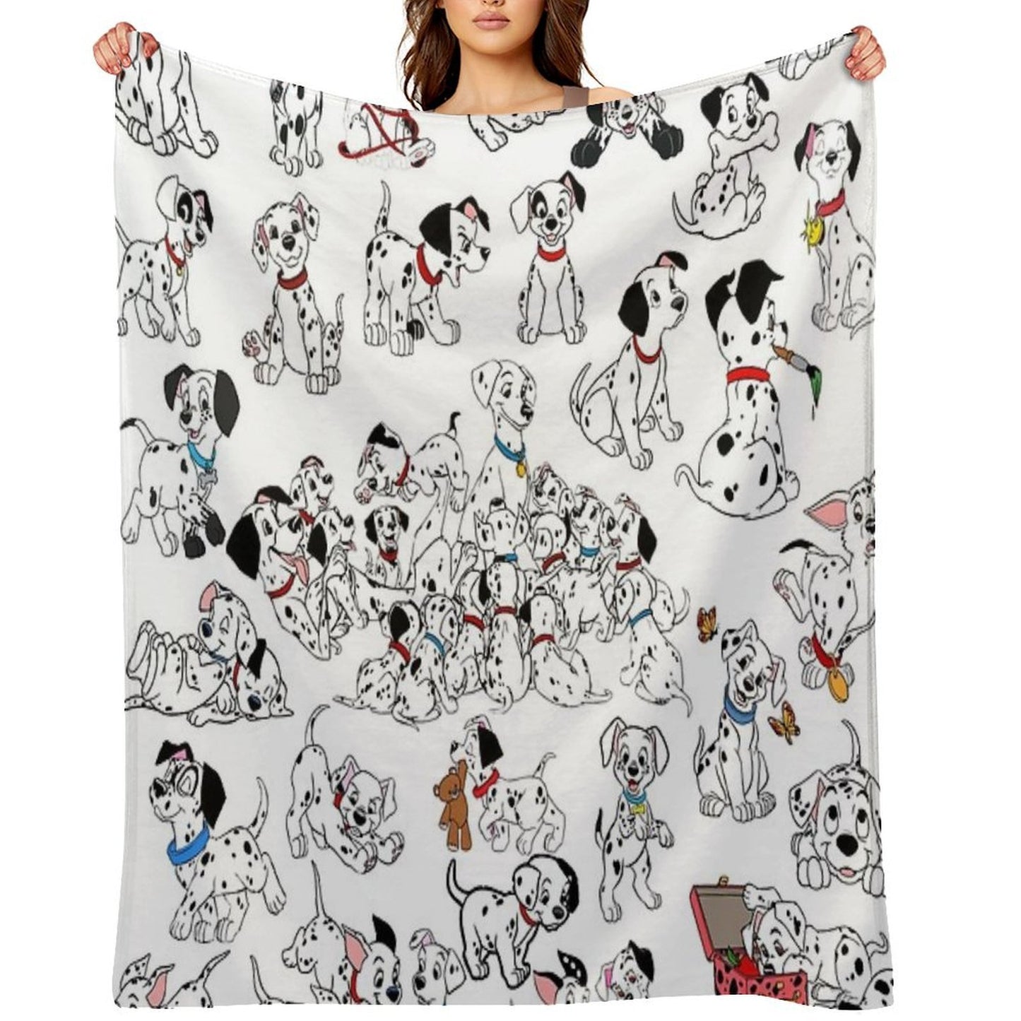 101 Dalmatians Quick-dry Throw Blanket