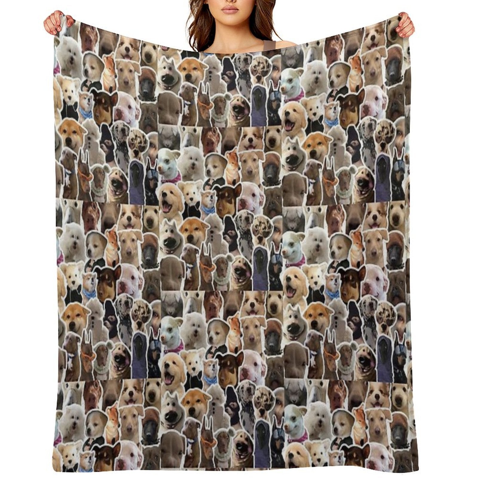 Sticker Stack 15 Easy Care Throw Blanket