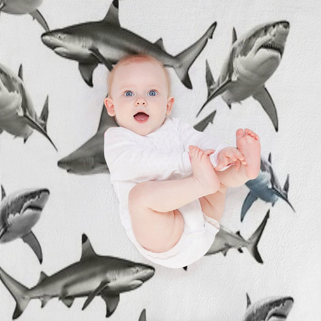 Shark Eco-conscious Throw Blanket
