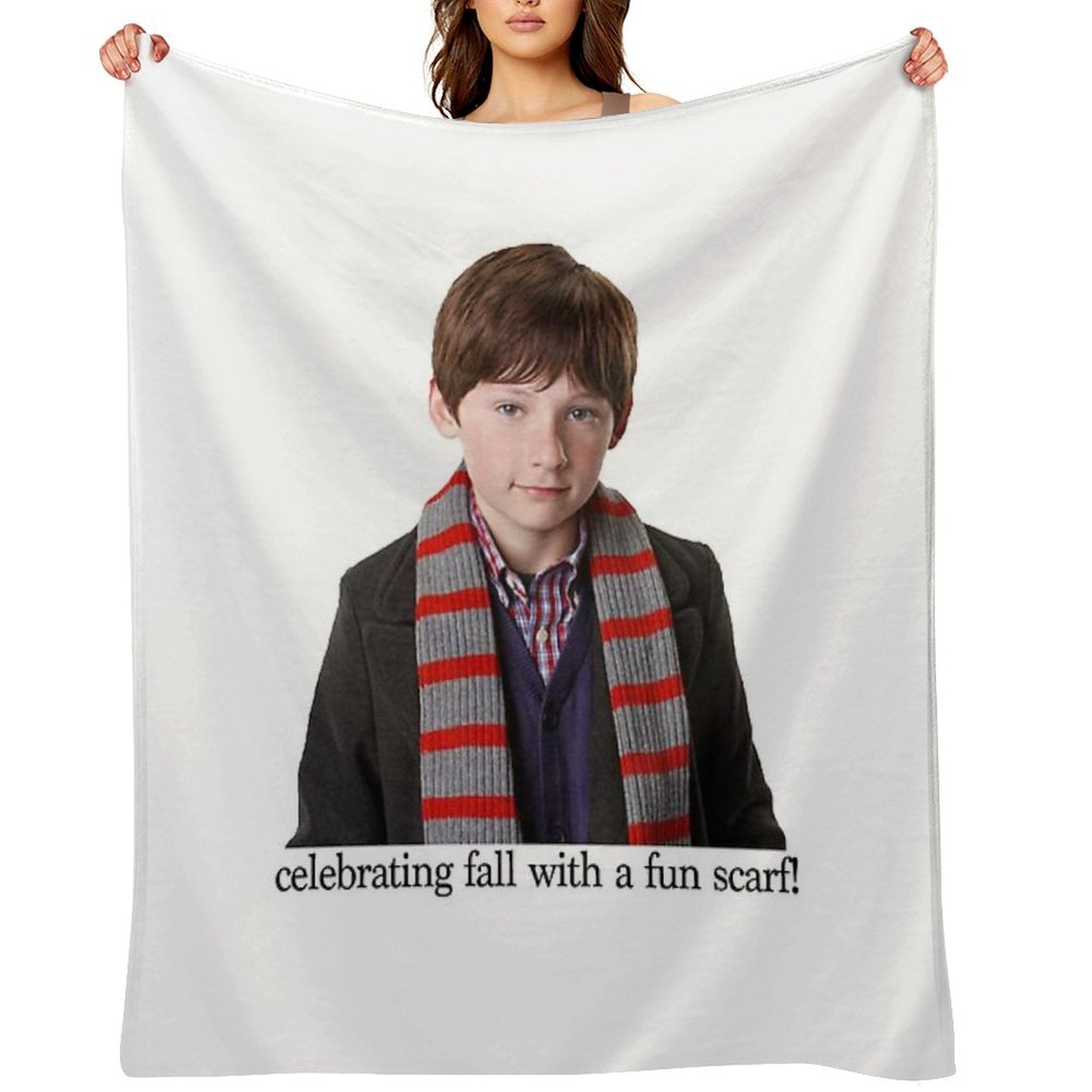 Henry's Scarf Versatility Throw Blanket