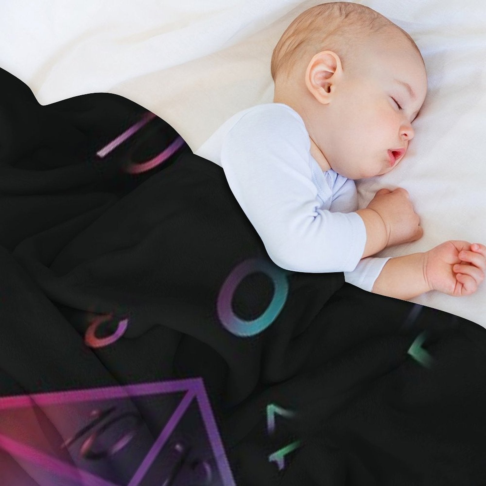D20 Dungeons And Dragons Dice Machine-washable Throw Blanket