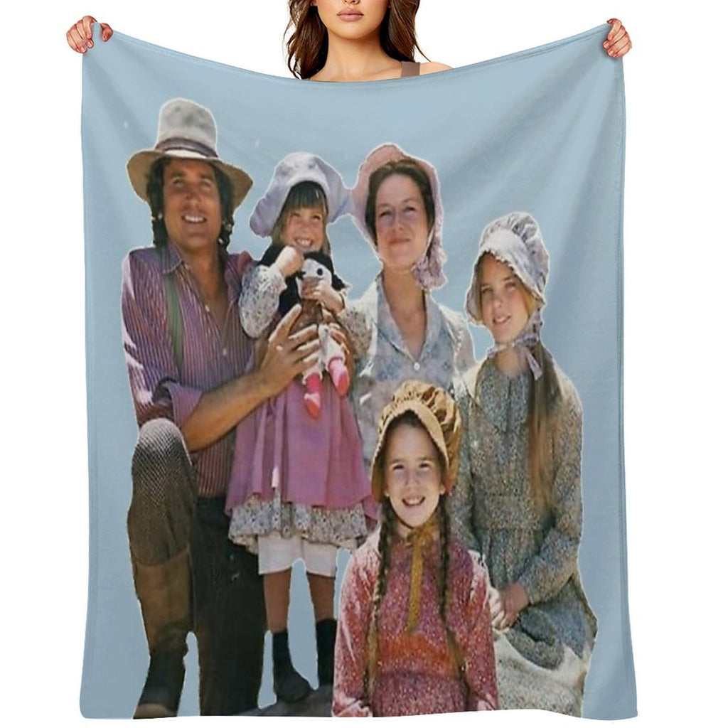 Little House on The Prairie, The Ingalls Machine-washable Throw Blanket