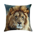 Majestic Lion Soft Durable Construction Throw Pillow