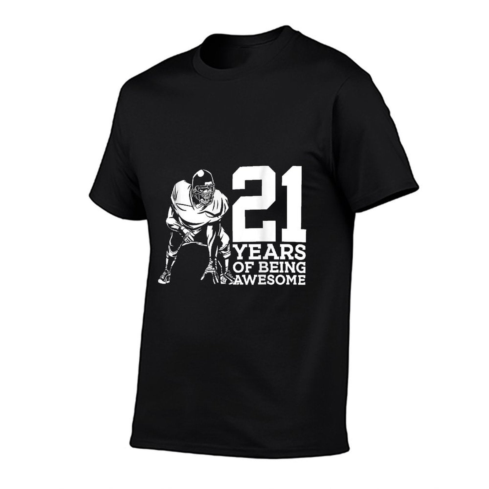 21 YEARS OF BEING AWESOME FOOTBALL 21ST BIRTHDAY  Moisture-wicking T-Shirt