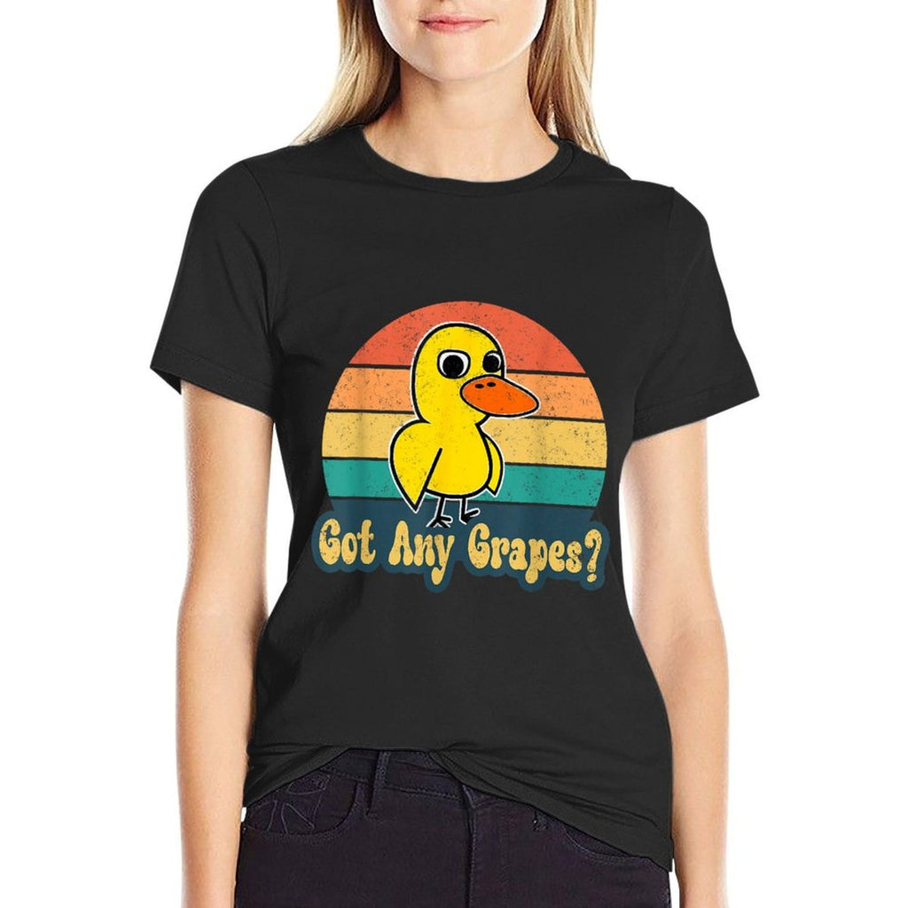 Got Any Grapes Millennial Cute Duck Song Duck Meme  Tagless Design T-Shirt