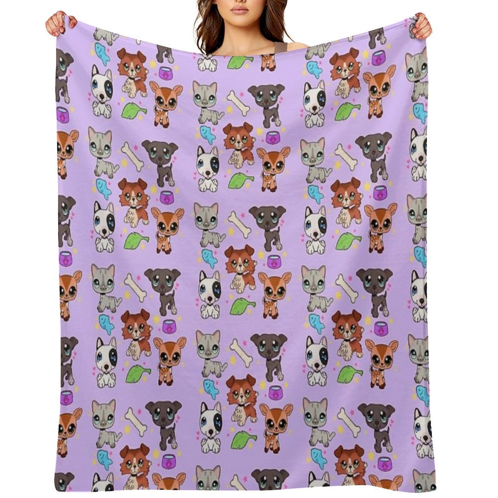 LPS Bunch Compact Throw Blanket