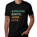 90 Years Old Awesome Since June 1935 90th Birthday  Eco-friendly Material T-Shirt
