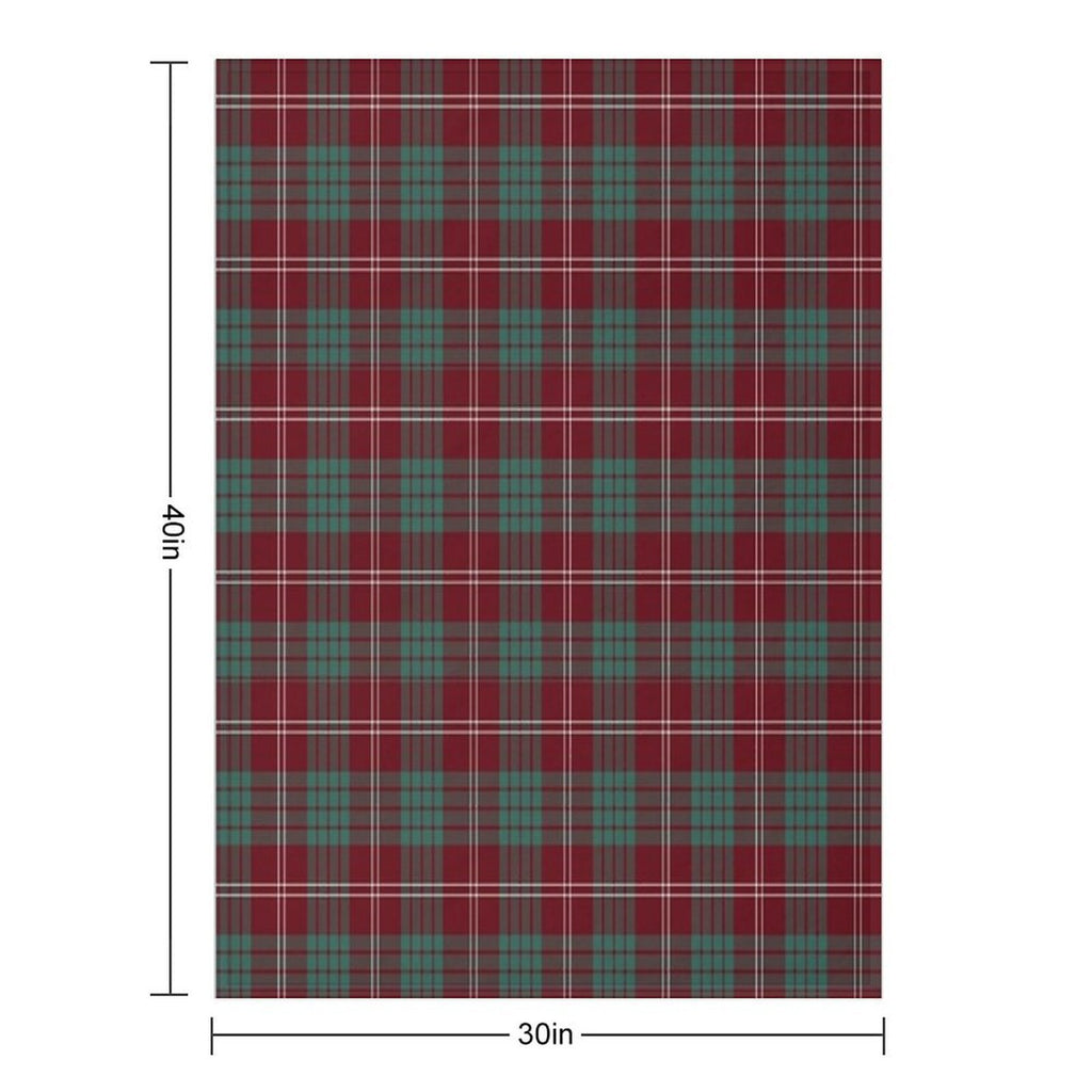 Clan Crawford Tartan Quick-dry Throw Blanket