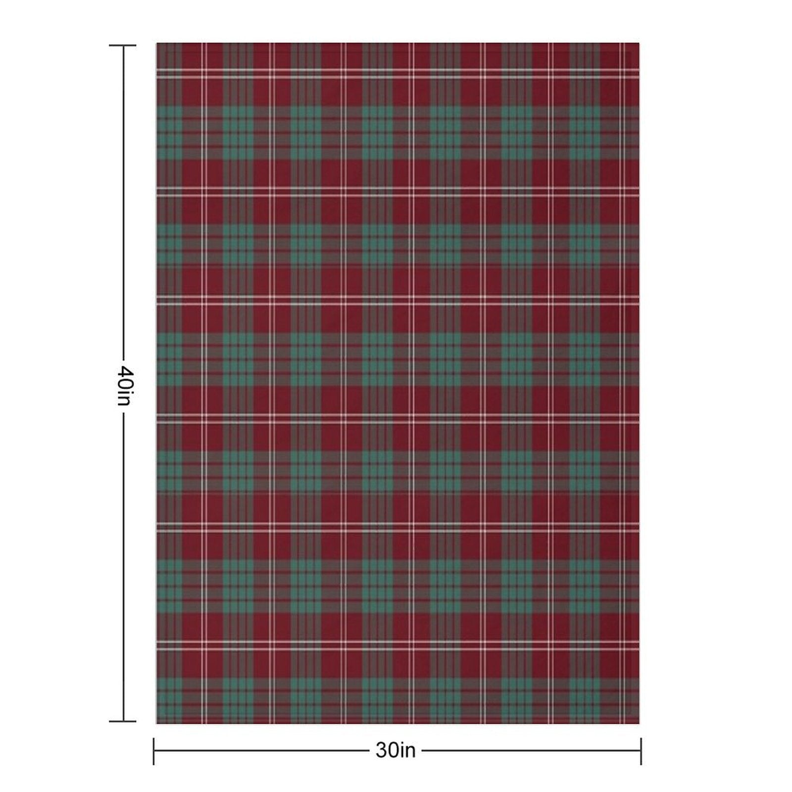 Clan Crawford Tartan Quick-dry Throw Blanket