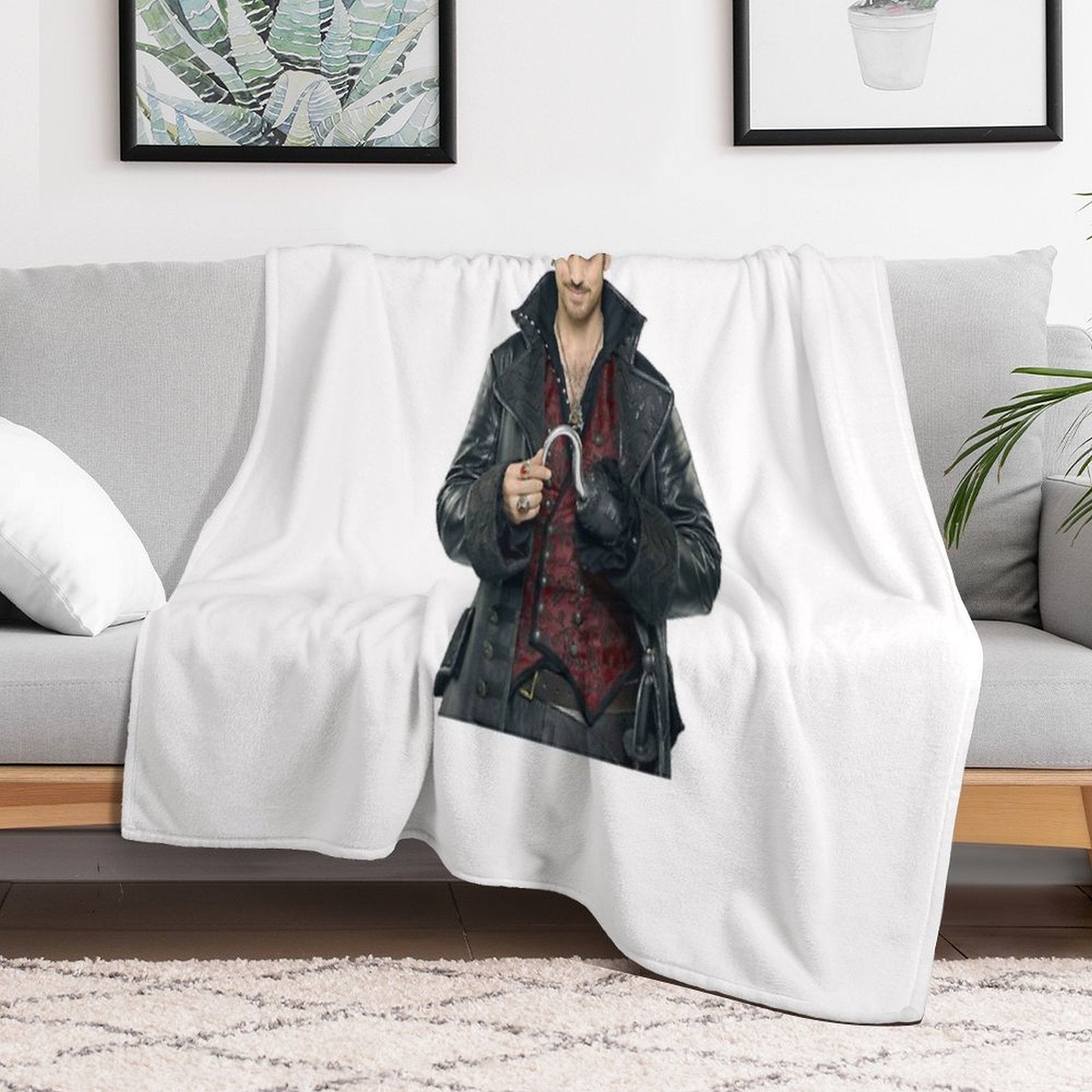 Cute Colin O'Donoghue Premium Throw Blanket