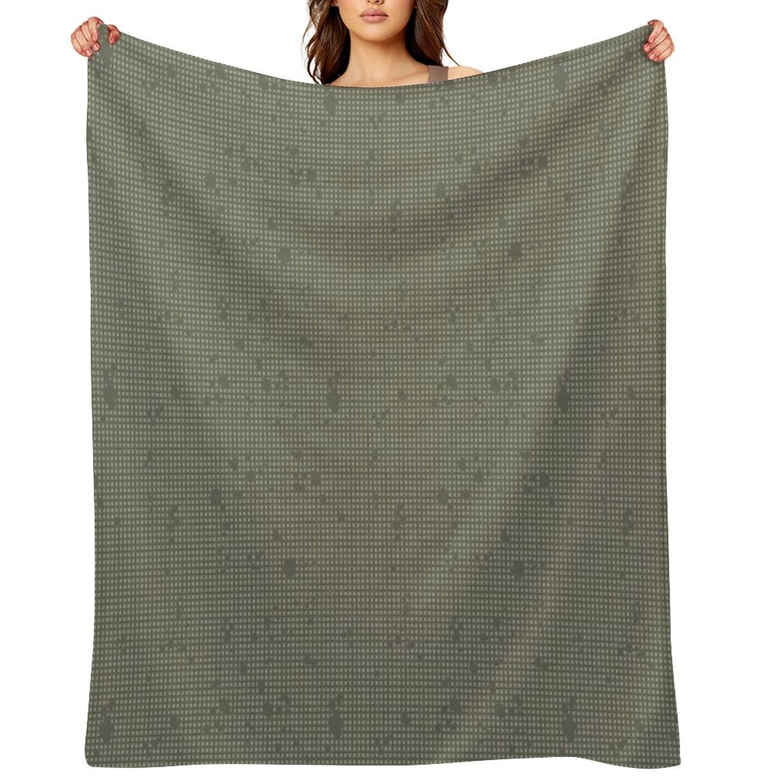 Desert Night Camo Compact Throw Blanket