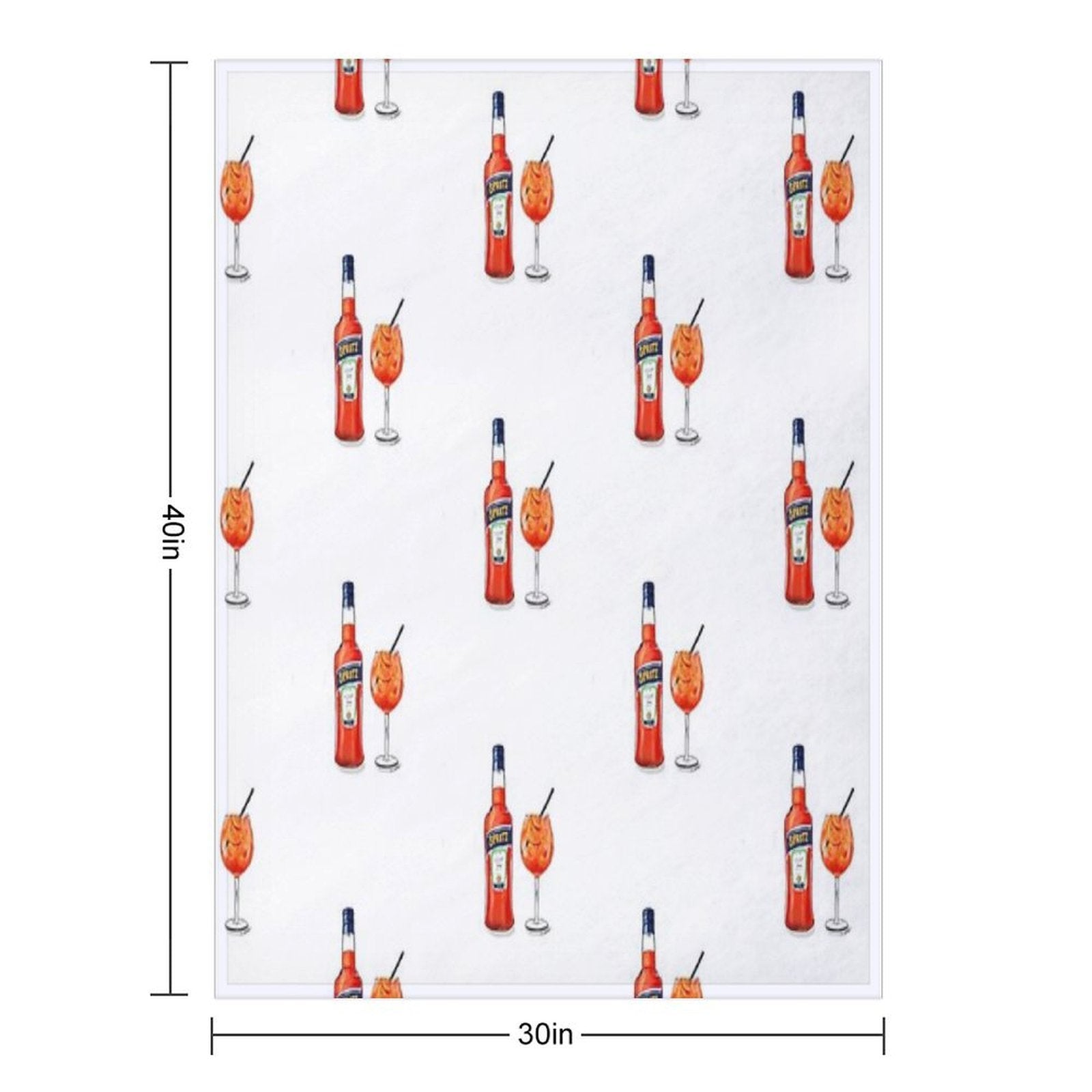 Spritz Cheers! Quick-dry Throw Blanket