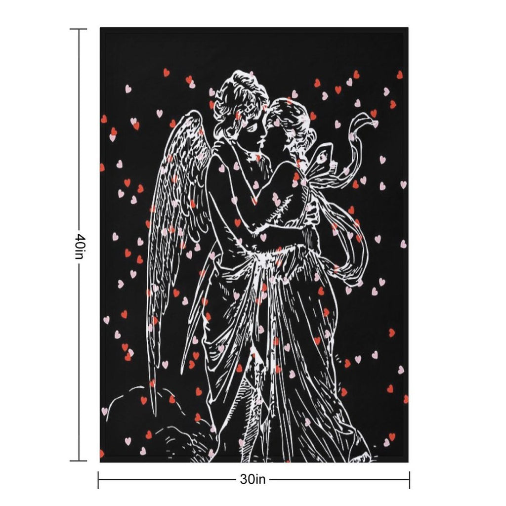 Cupid And Psyche Lightweight Throw Blanket