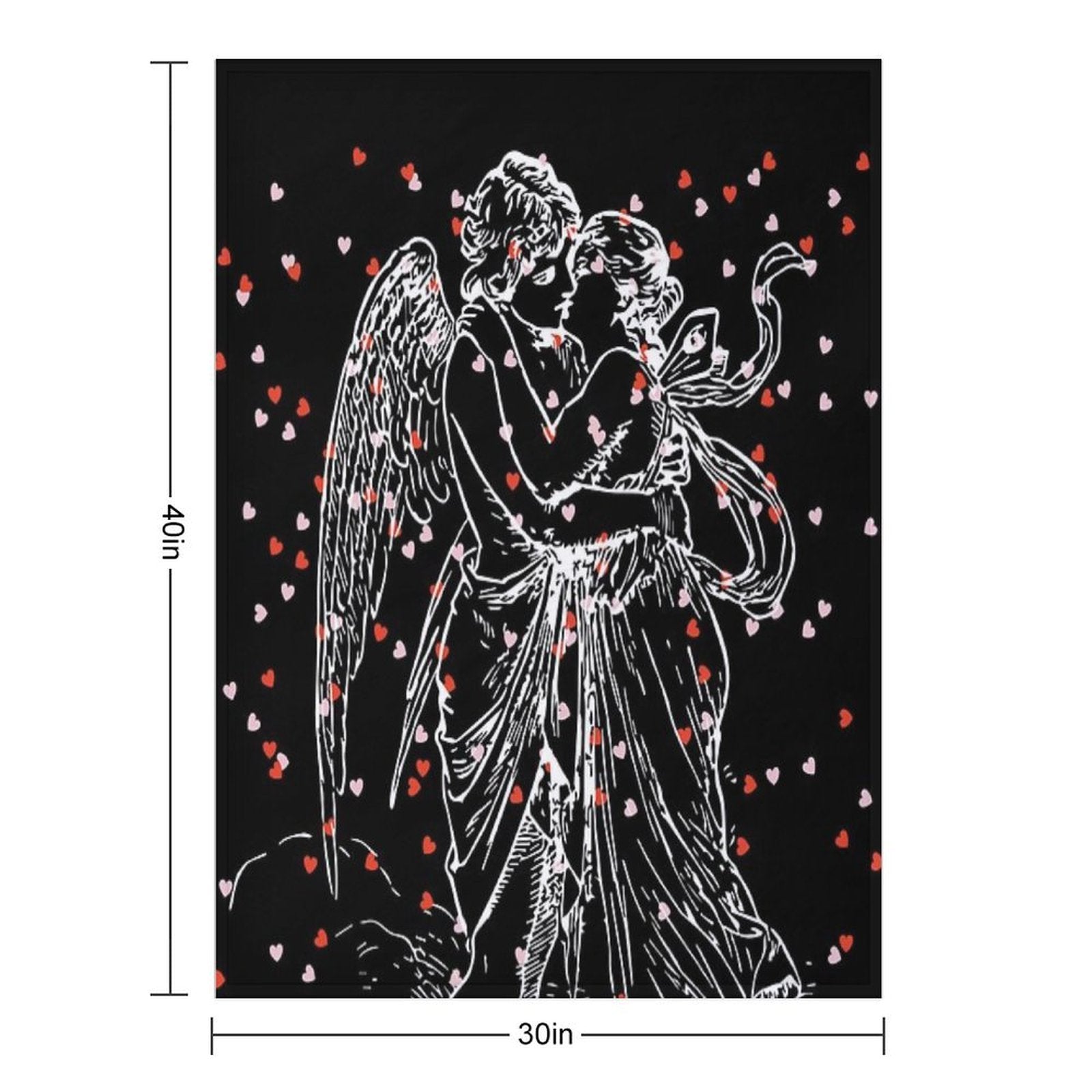 Cupid And Psyche Lightweight Throw Blanket