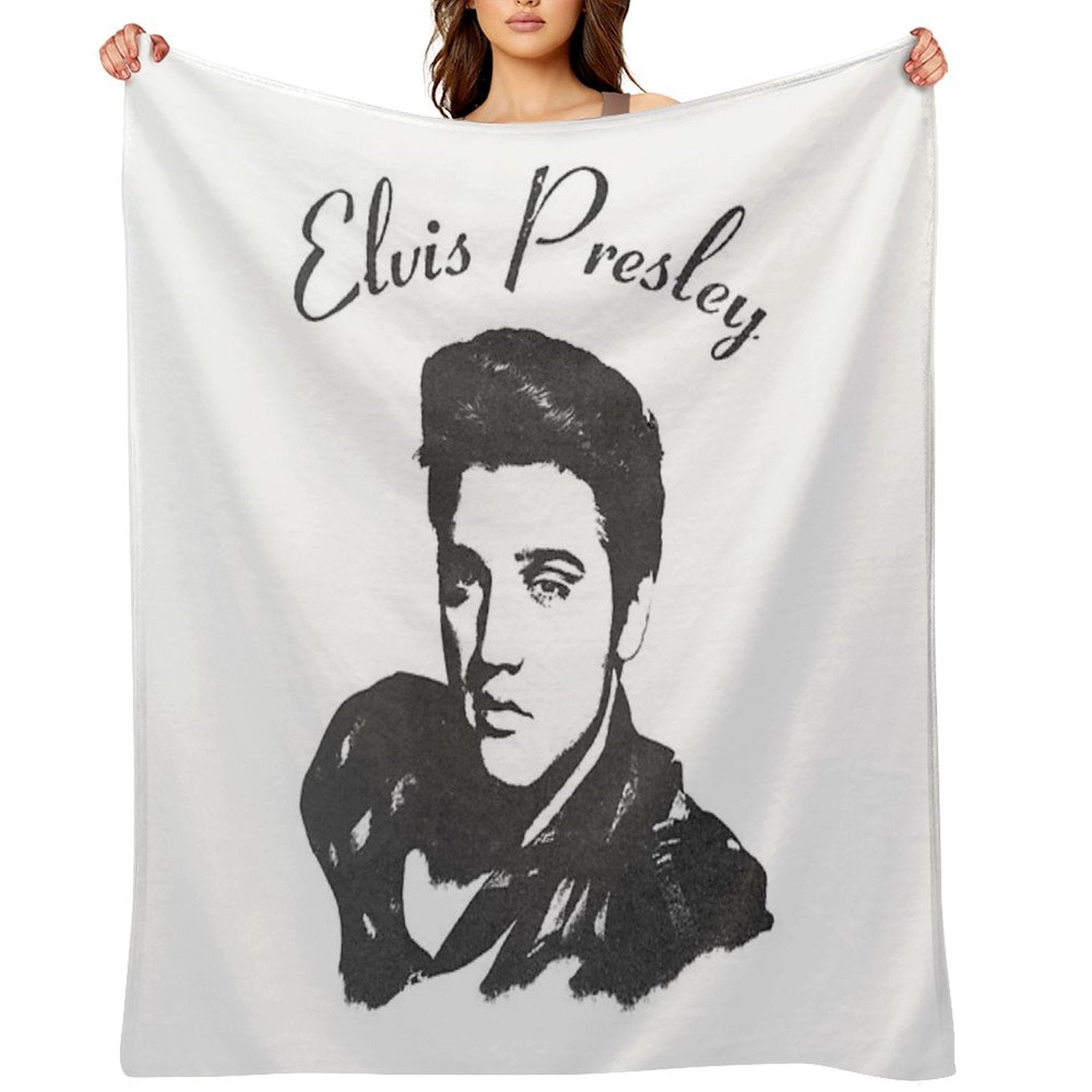 Vintage Official Script Velvety-soft Throw Blanket