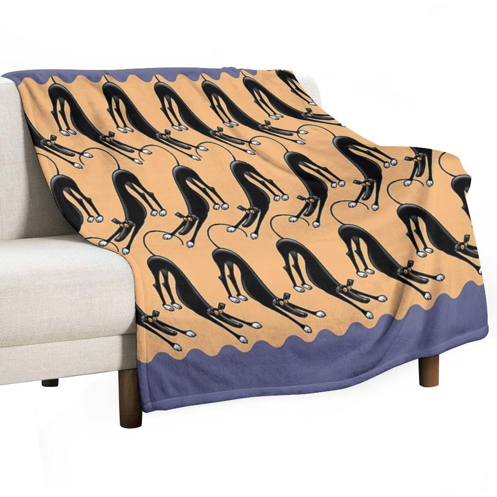 Bowdown Pattern Anti-pilling Throw Blanket