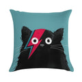 Cat Bowie Soft Easy Maintenance Throw Pillow