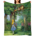 Cheshire Cat Quick-dry Throw Blanket