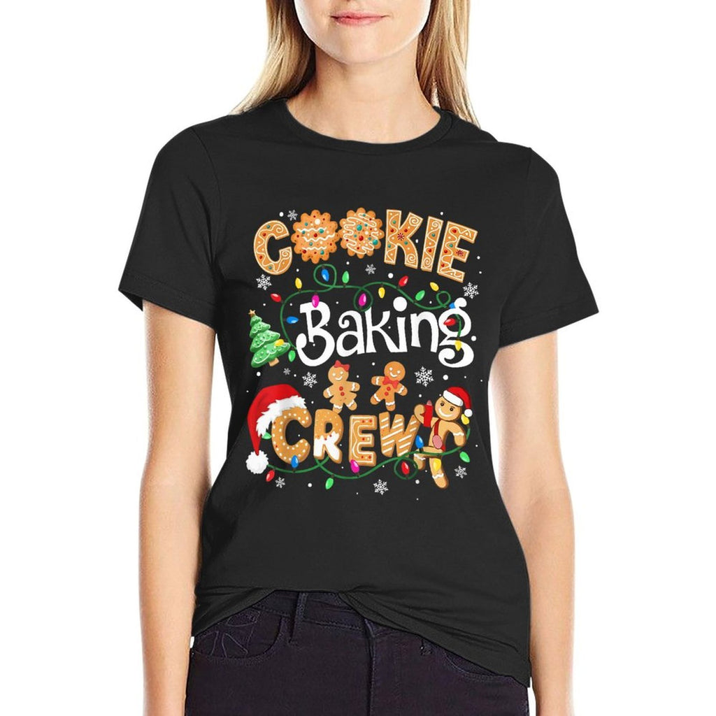 Christmas Cookie Baking Crew Cookie Crew Family Christmas  Relaxed-fit T-Shirt