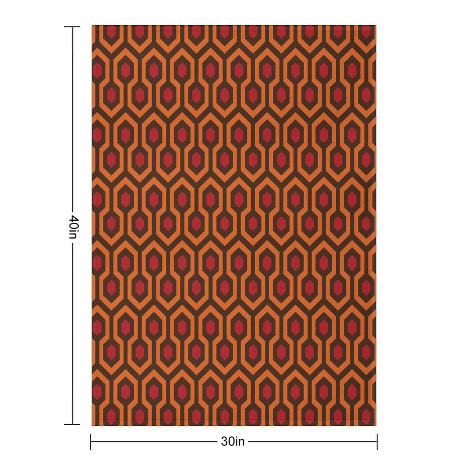 The Overlook Hotel Carpet Lightweight Throw Blanket