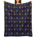 Celestial Travel-friendly Throw Blanket
