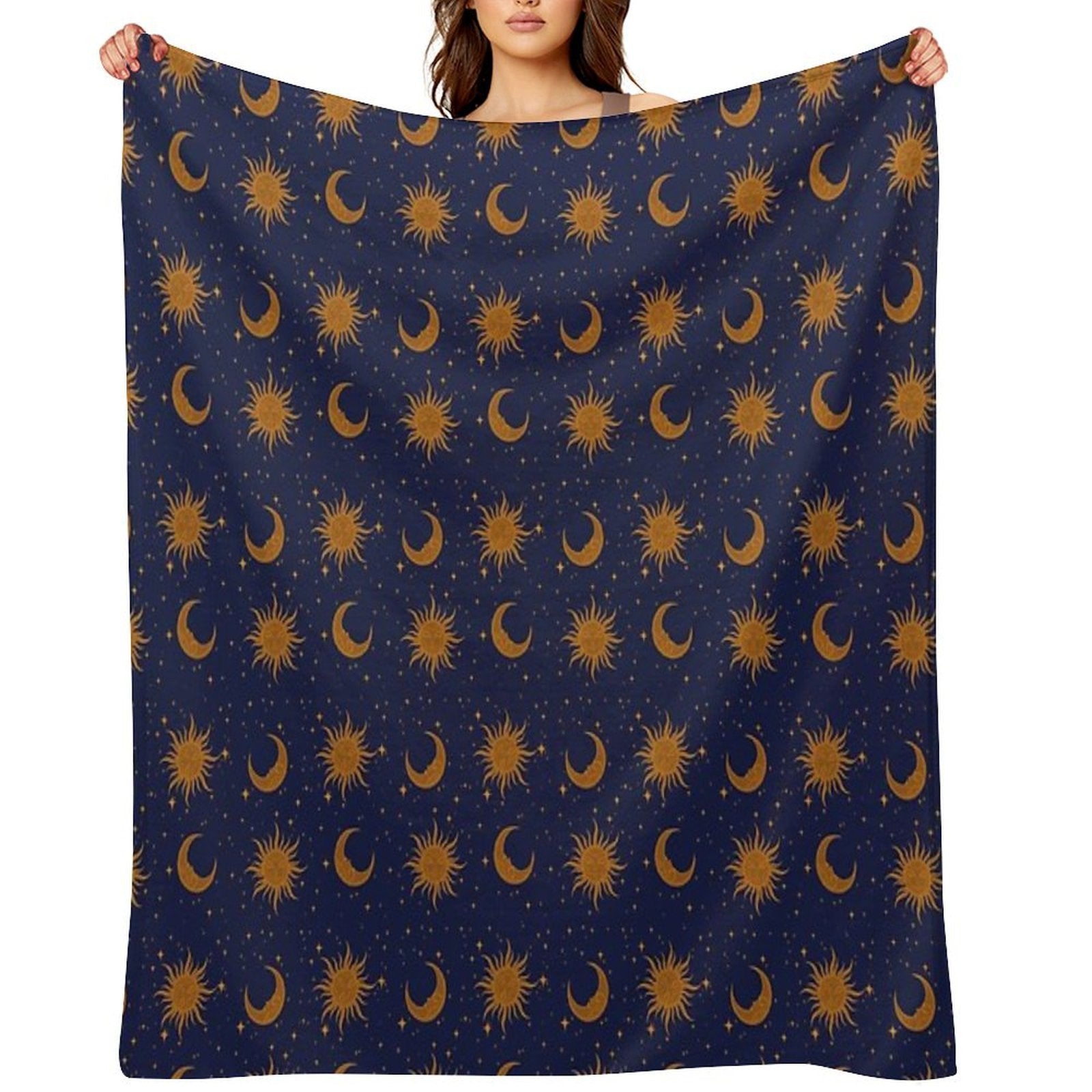 Celestial Travel-friendly Throw Blanket