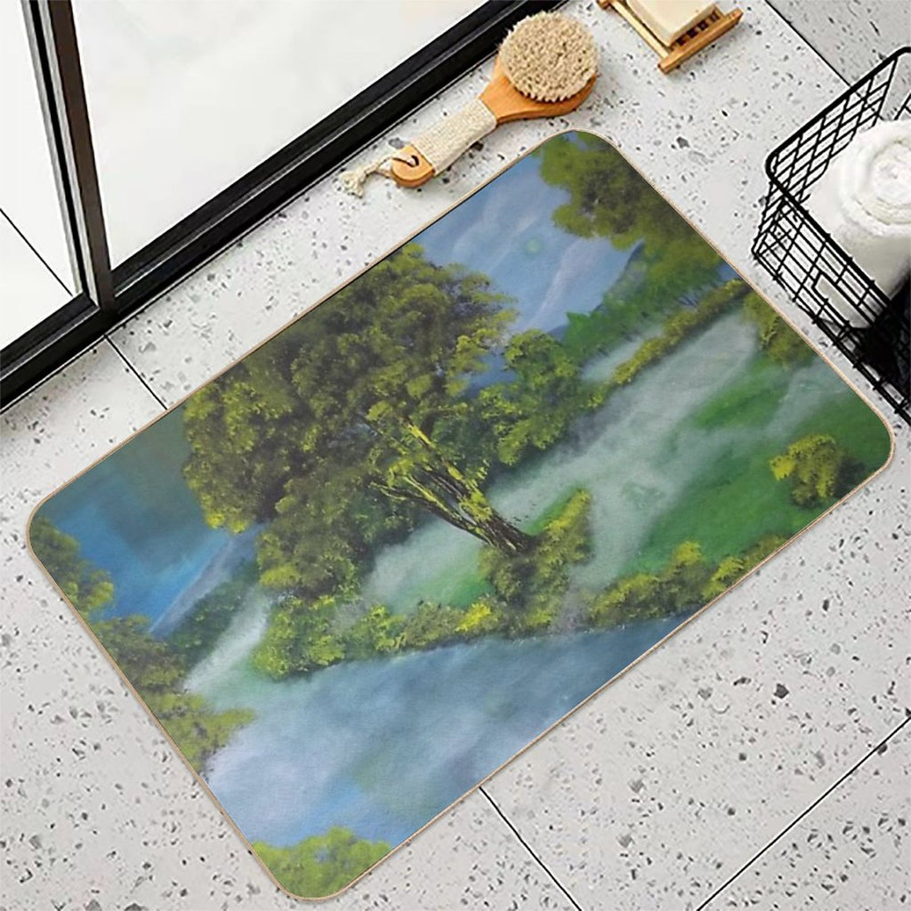 The Morning Dew  Pet-Safe Bath Mat