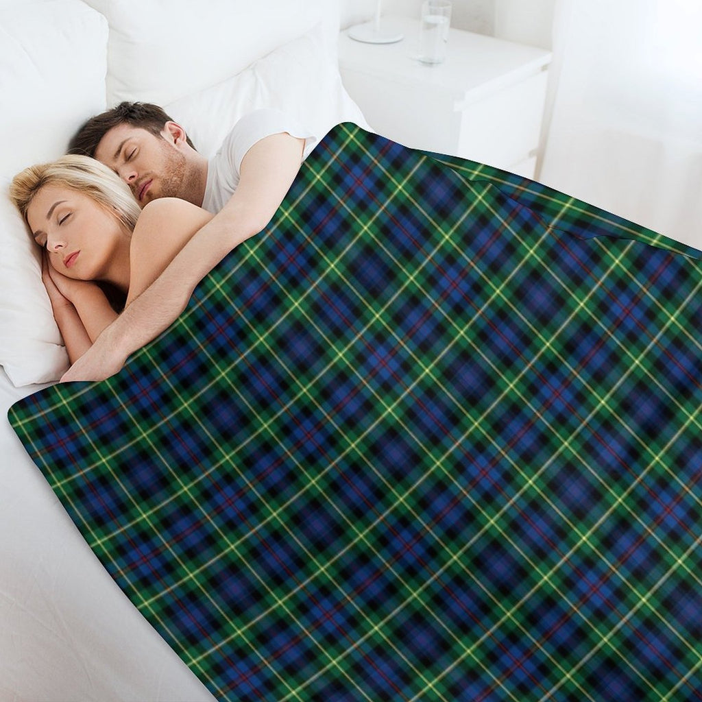 Clan Farquharson Tartan Lightweight Throw Blanket