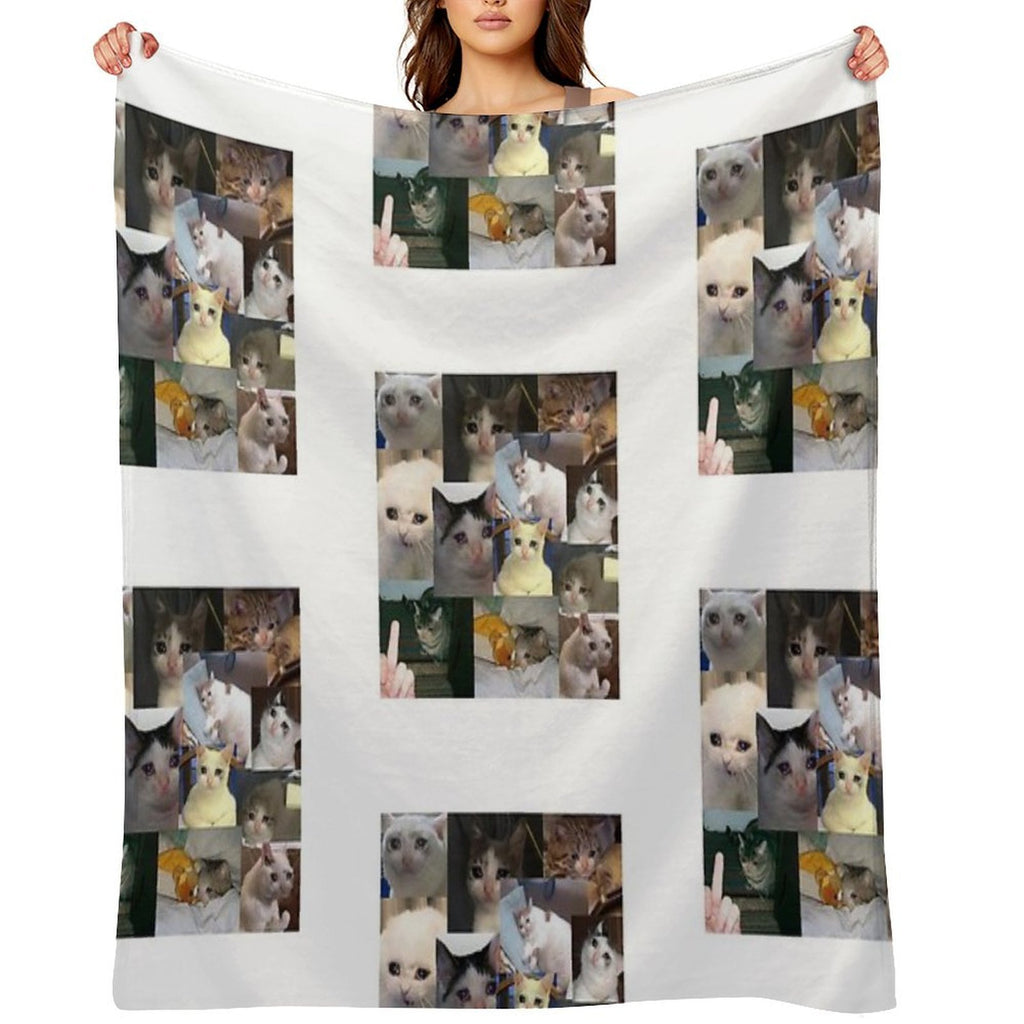 Cats Eco-conscious Throw Blanket