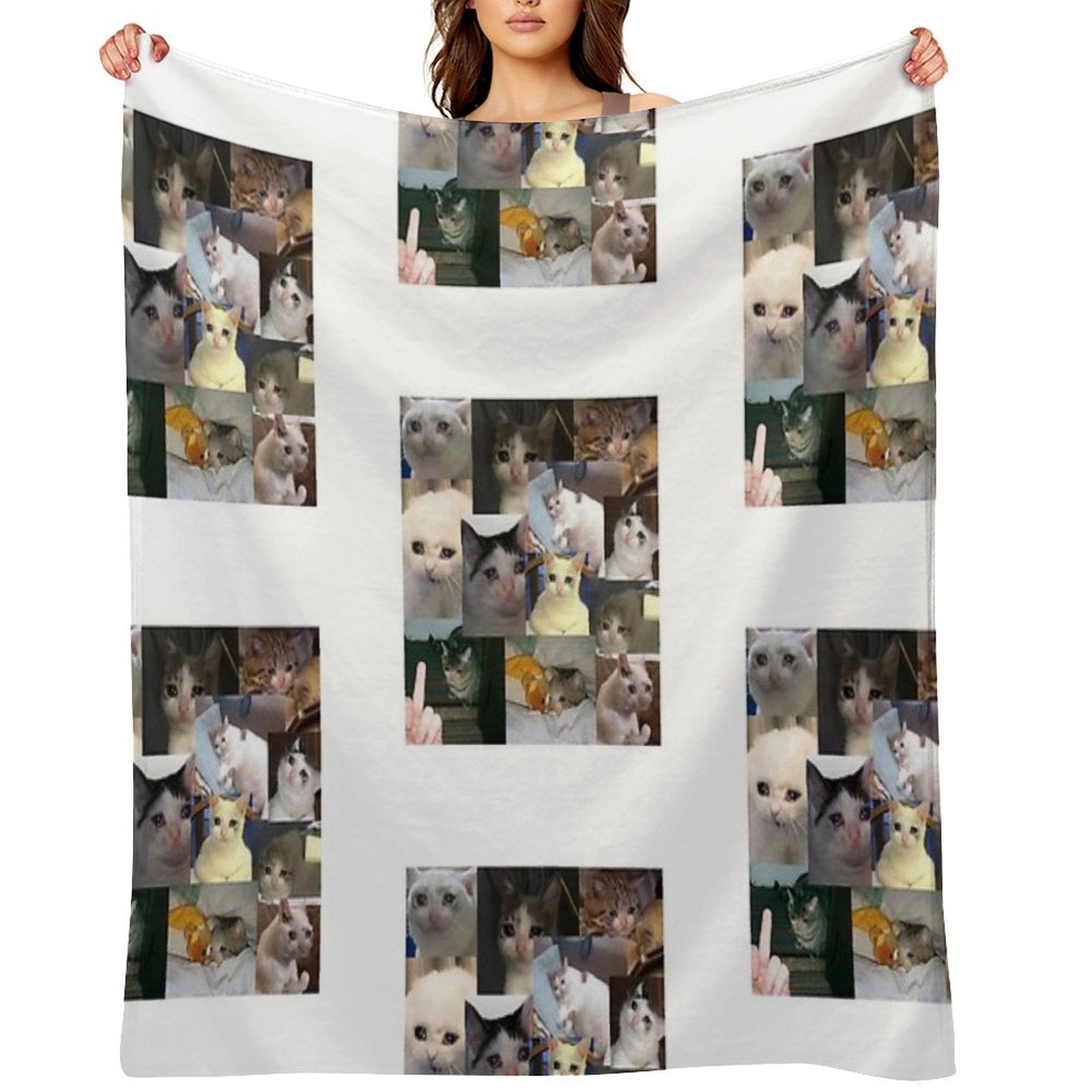 Cats Eco-conscious Throw Blanket