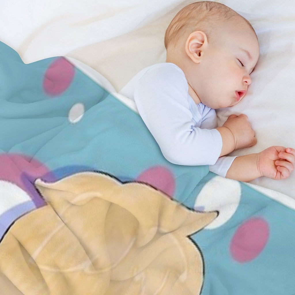 Peaceful Angel Boy Multi-functional Throw Blanket