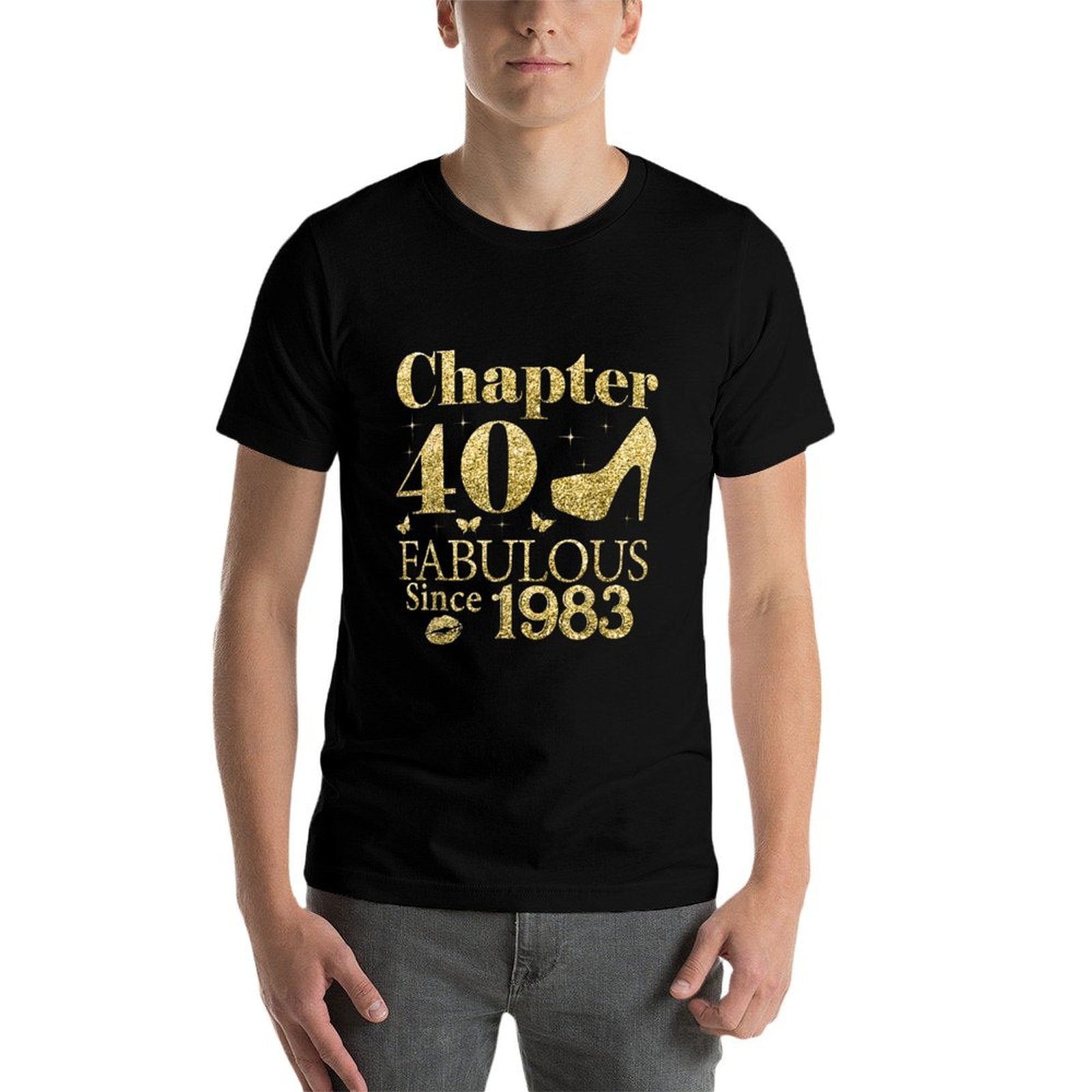 Chapter 40 Fabulous Since 1983 40Th Birthday Gift For Ladies  Graphic-printed T-Shirt