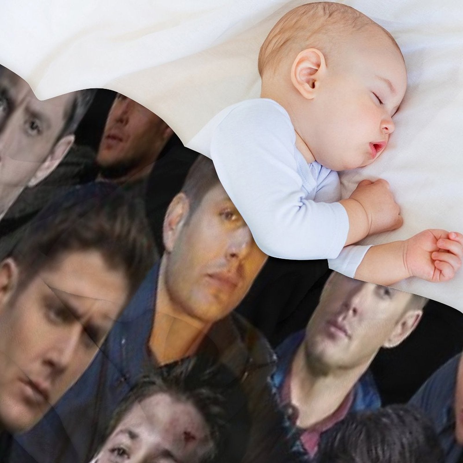 Dean Winchester Collage Multi-functional Throw Blanket