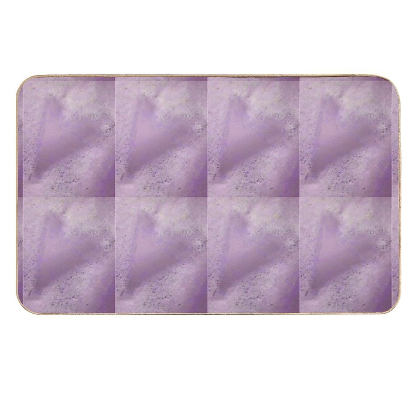 Bubbles Lavender  Stain-Proof Bath Mat