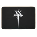 Stabbing Westwared Classic Dagger Logo  Toxin-Free Bath Mat