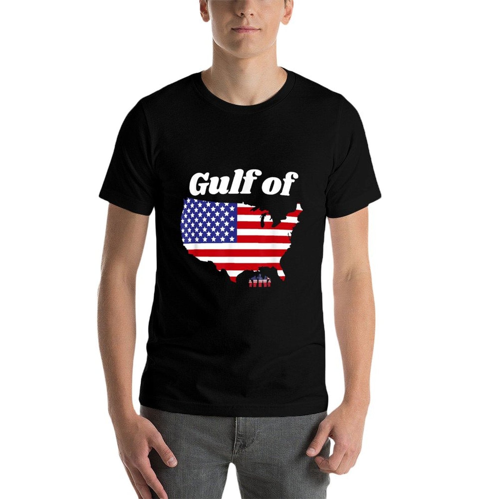 Gulf of United States of America  Slim-fit Cut T-Shirt