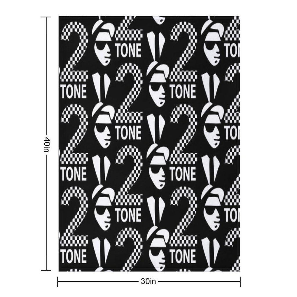 The Specials 2 Tone  Rude Boy Two Tone Ska 2 Music Records All-season Throw Blanket