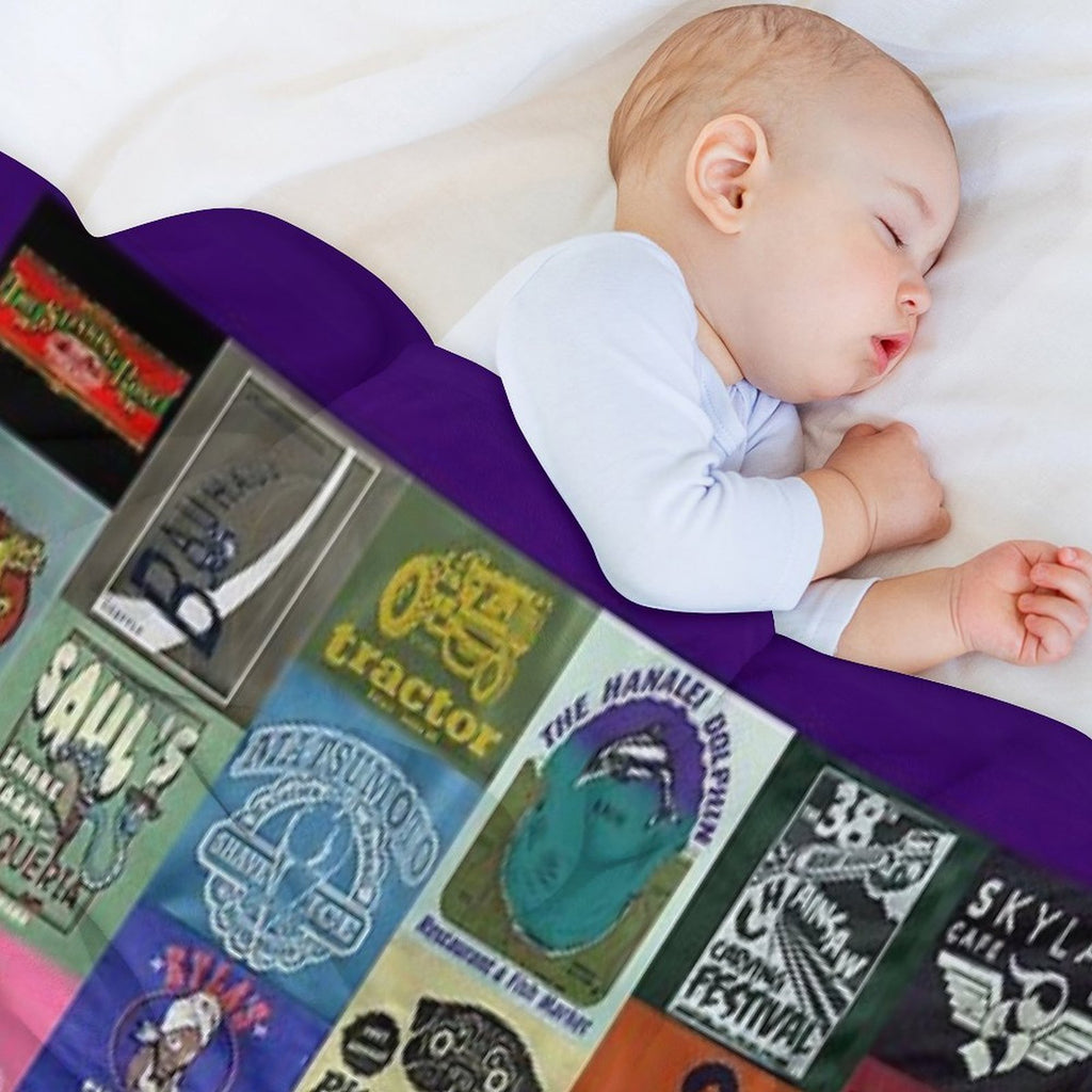 Bella Swan's Eclipse T-shirt Quilt Replica  Twilight Saga Fanart Gift-ready Throw Blanket