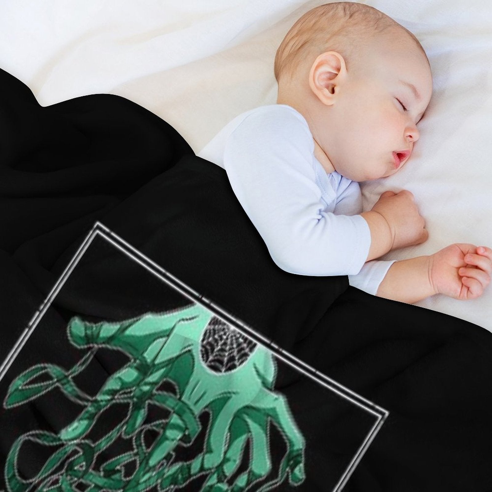 The Web Tarotesque - (Dark) Gift-ready Throw Blanket