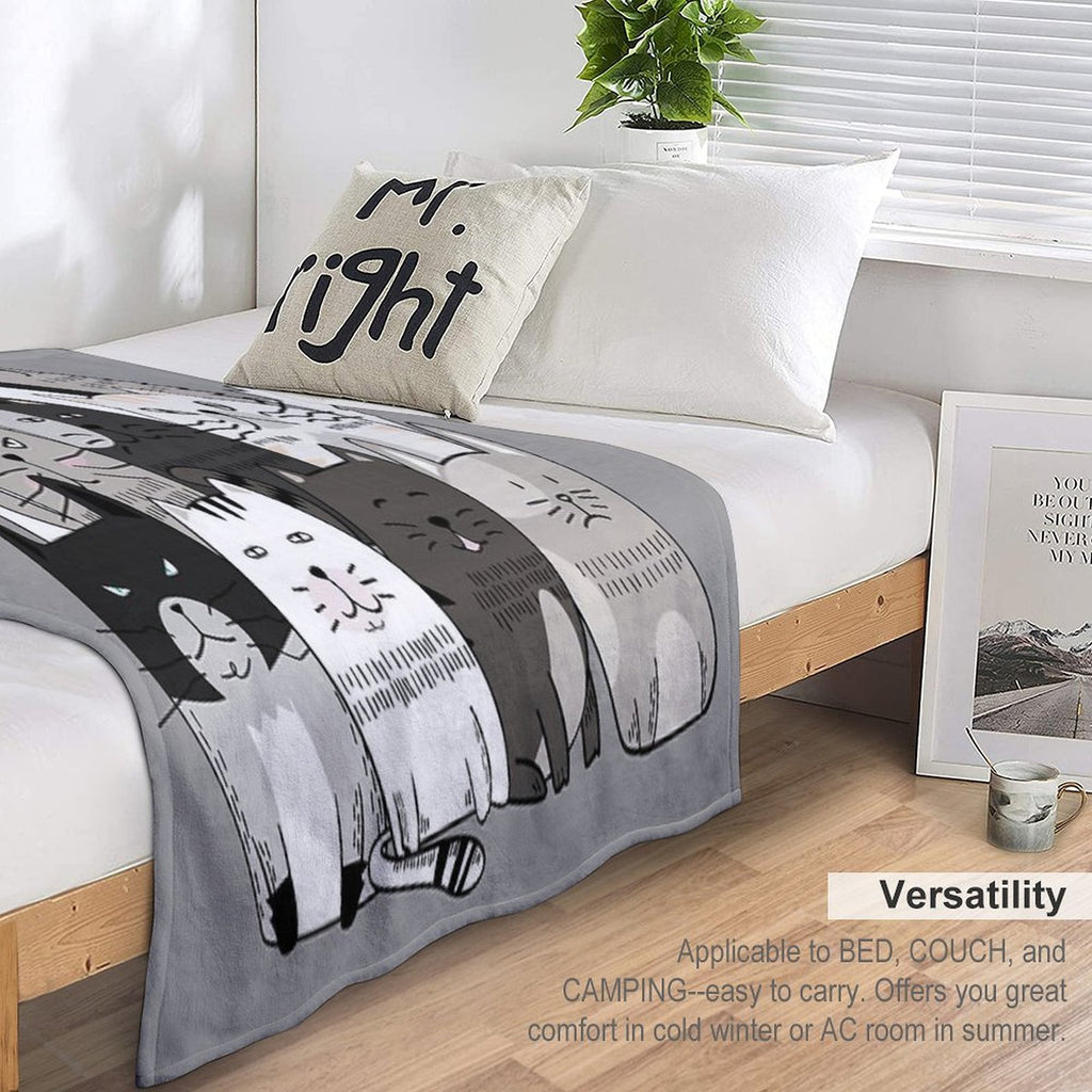 Cats Premium Throw Blanket