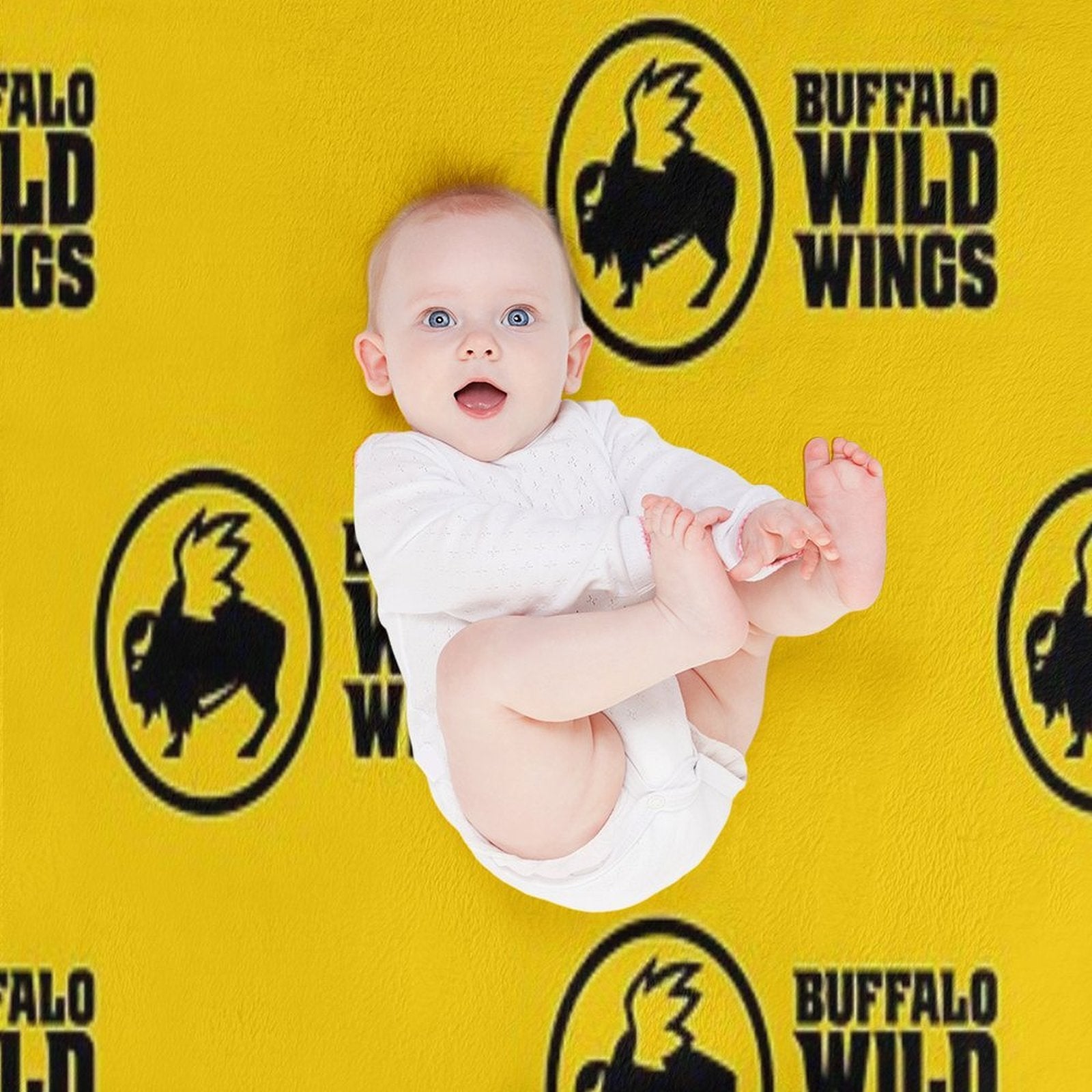 Buffalo Wild Wings Resto Comfort Throw Blanket