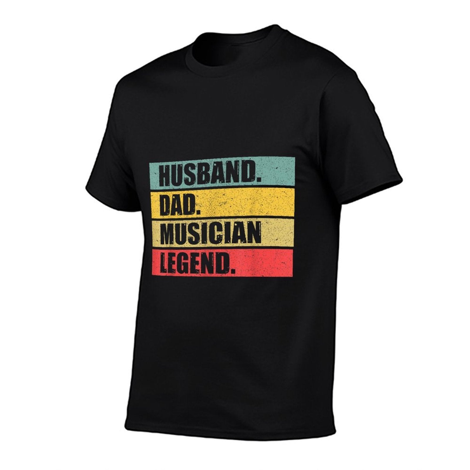 Husband Dad Musician Quote Music Vintage Fathers Day  Graphic-printed T-Shirt