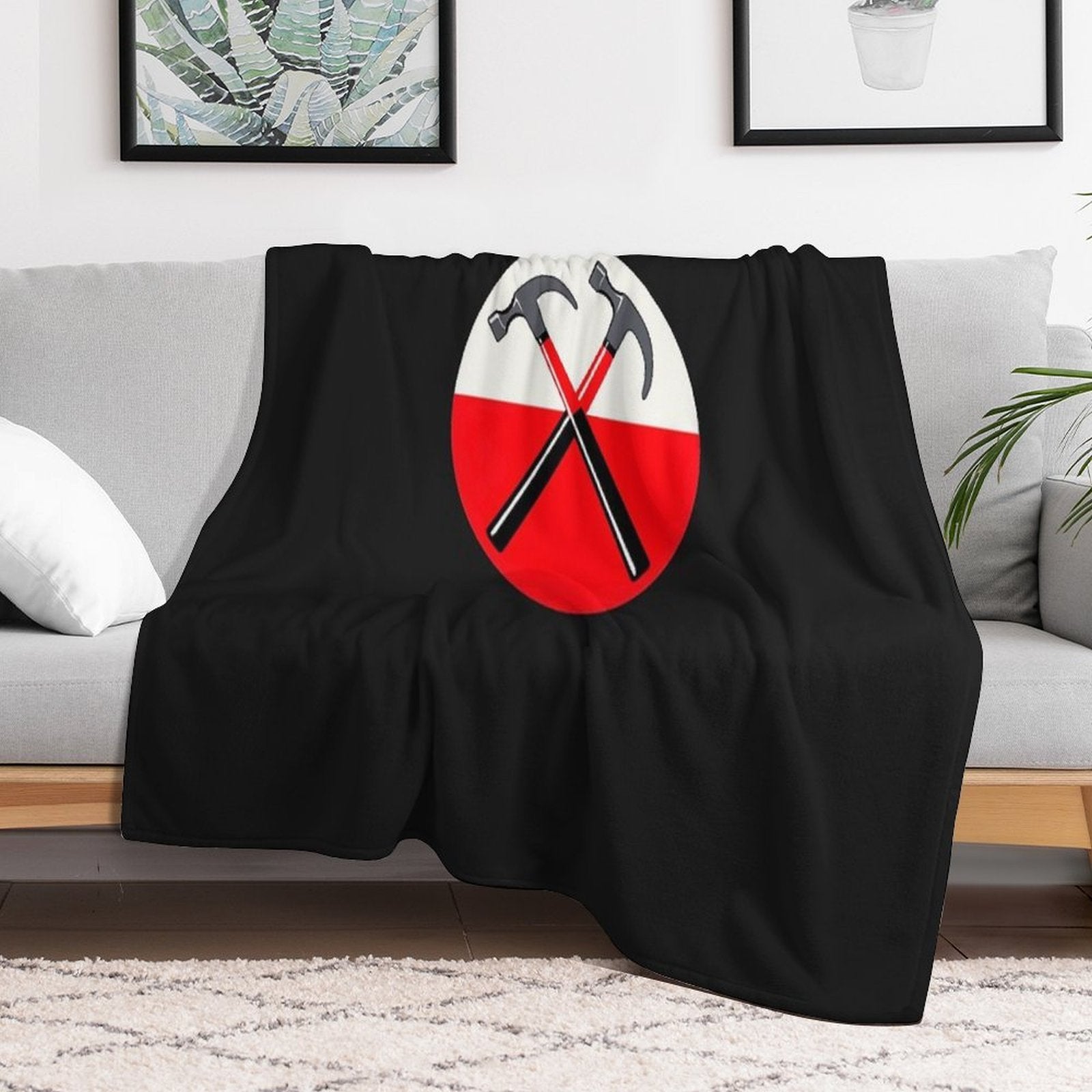 The Wall Hammers Shrink-resistant Throw Blanket