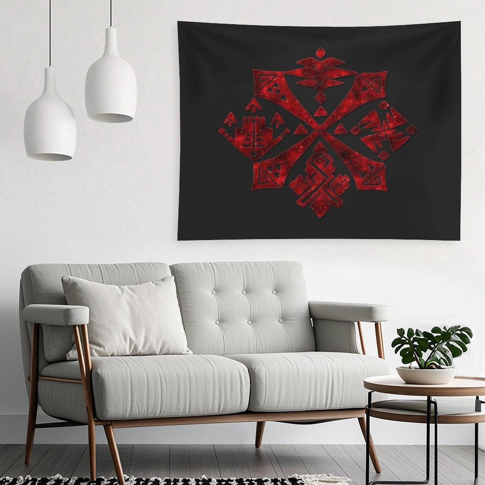 Monster Hunter - Hunter's Guild Emblem (Galaxy Design) Tapestry