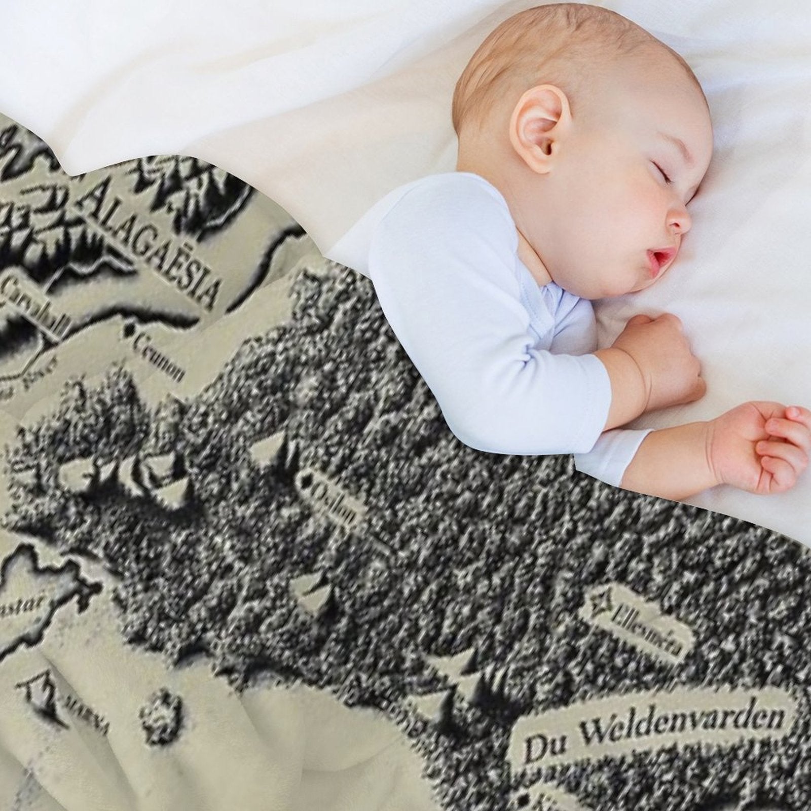 Eragon Elvish Greeting Quick-dry Throw Blanket